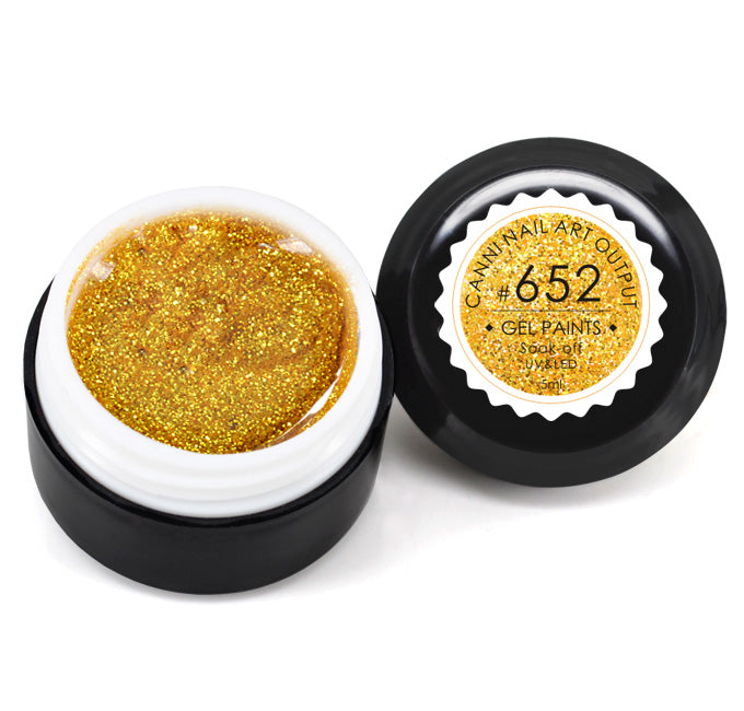 CANNI Soak Off Nail Art Gel Paint - 5ml Jar