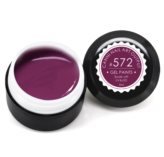 CANNI Soak Off Nail Art Gel Paint - 5ml Jar