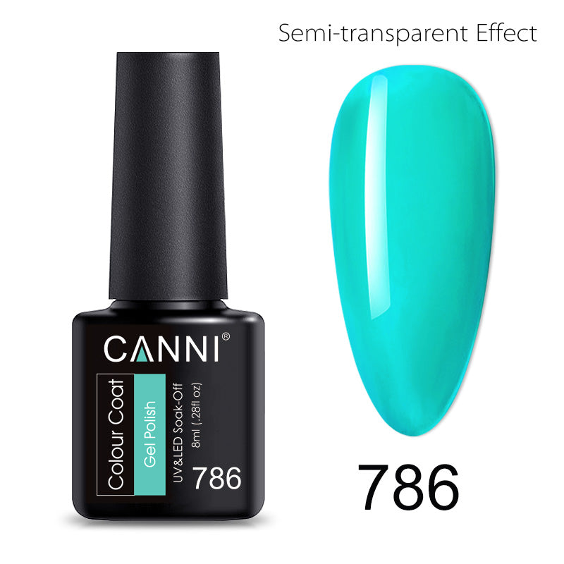 CANNI Soak Off UV / LED Nail Gel Polish - 8ml