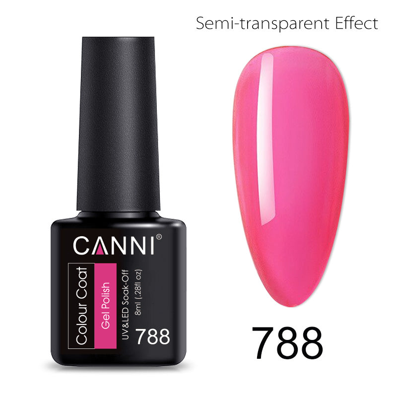 CANNI Soak Off UV / LED Nail Gel Polish - 8ml