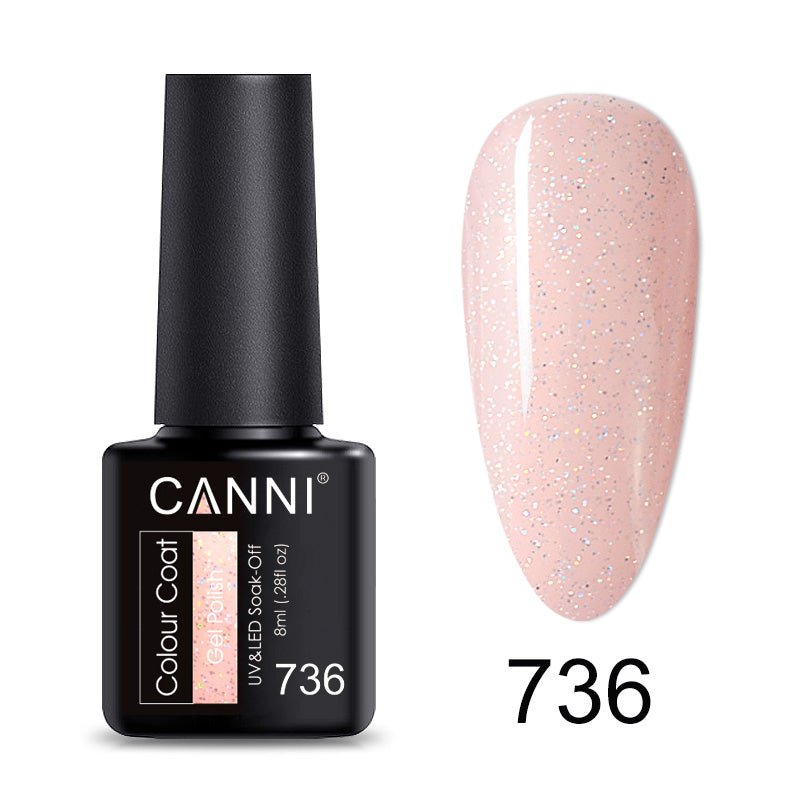 CANNI Soak Off UV / LED Nail Gel Polish - 8ml