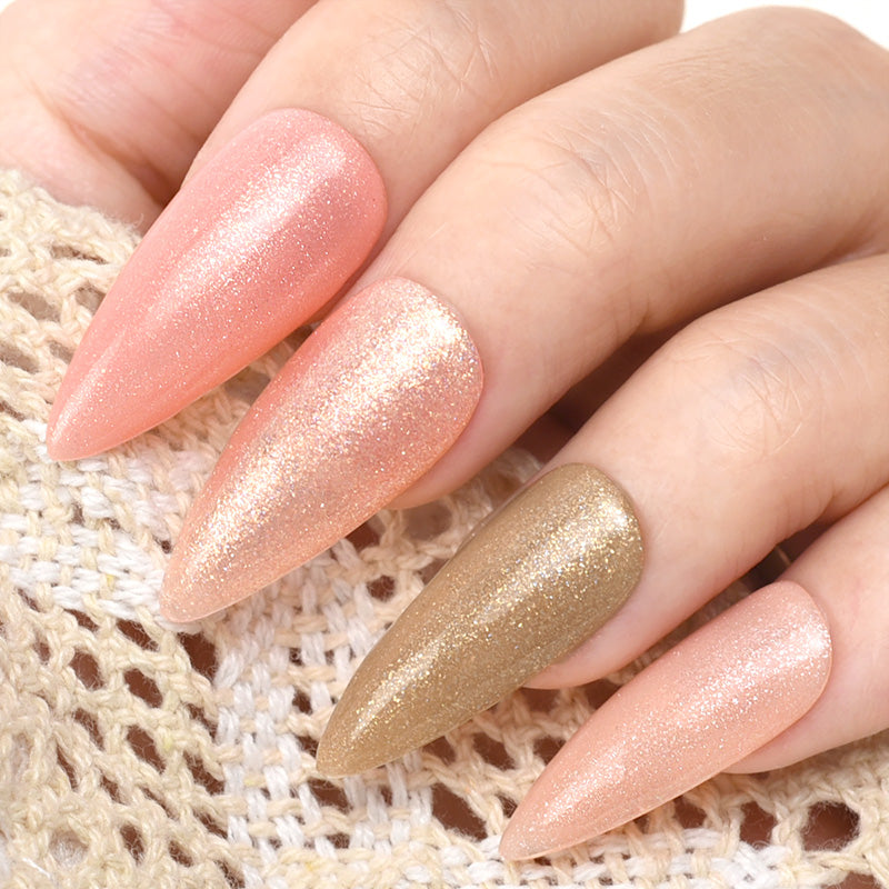 CANNI Soak Off UV / LED Sakura Glittered Nail Gel Series