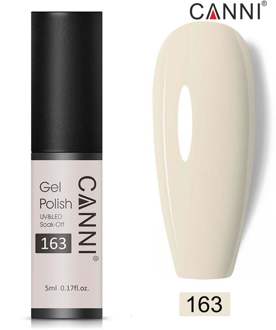 CANNI Soak Off UV Nail Gel Polish Classic 5ml - Shade 101 to 200