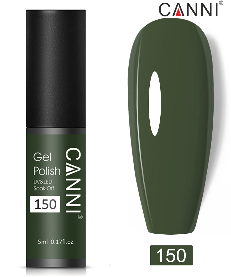 CANNI Soak Off UV Nail Gel Polish Classic 5ml - Shade 101 to 200