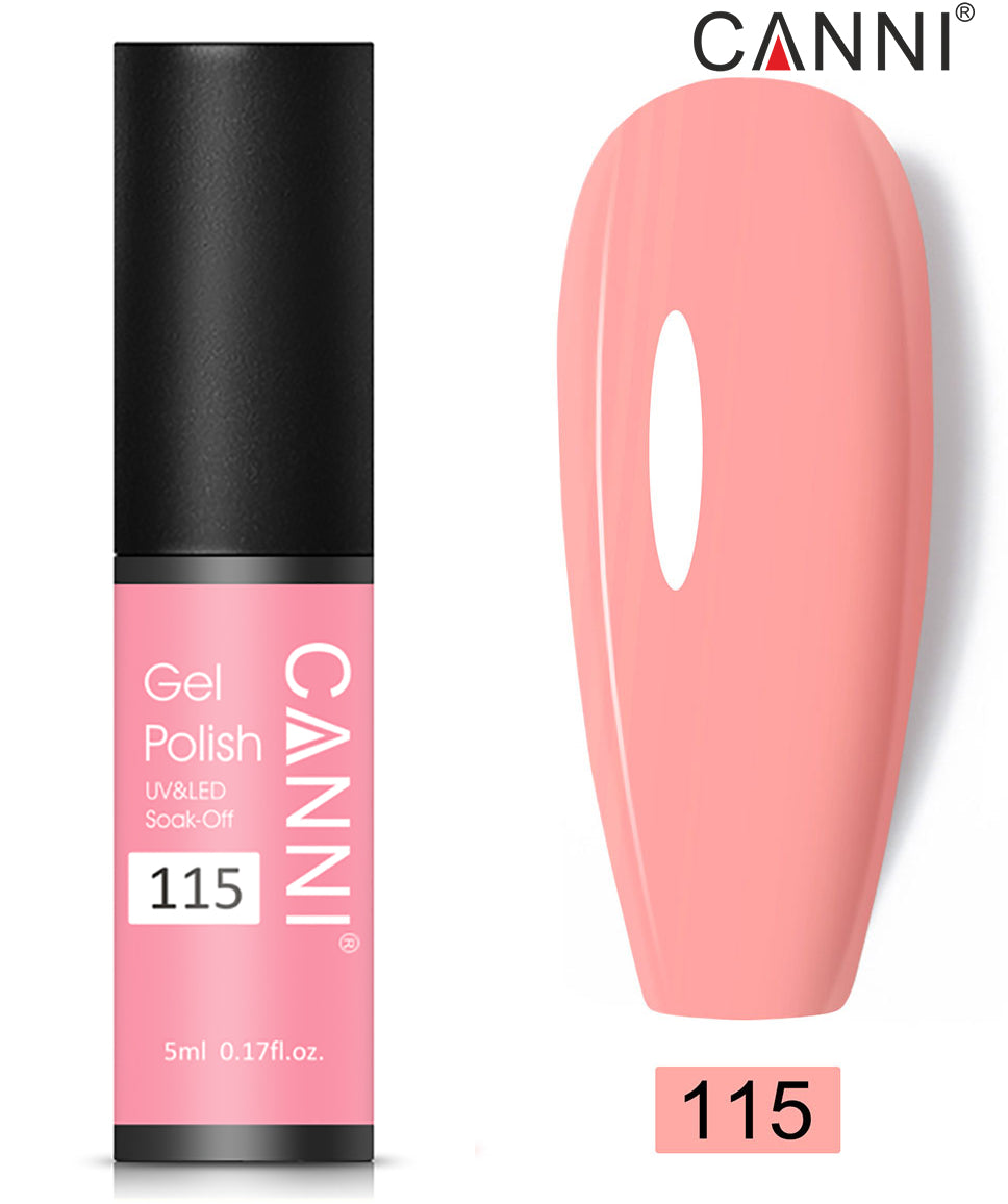 CANNI Soak Off UV Nail Gel Polish Classic 5ml - Shade 101 to 200