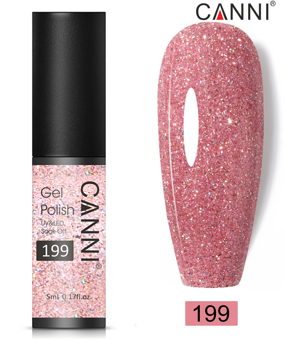CANNI Soak Off UV Nail Gel Polish Classic 5ml - Shade 101 to 200