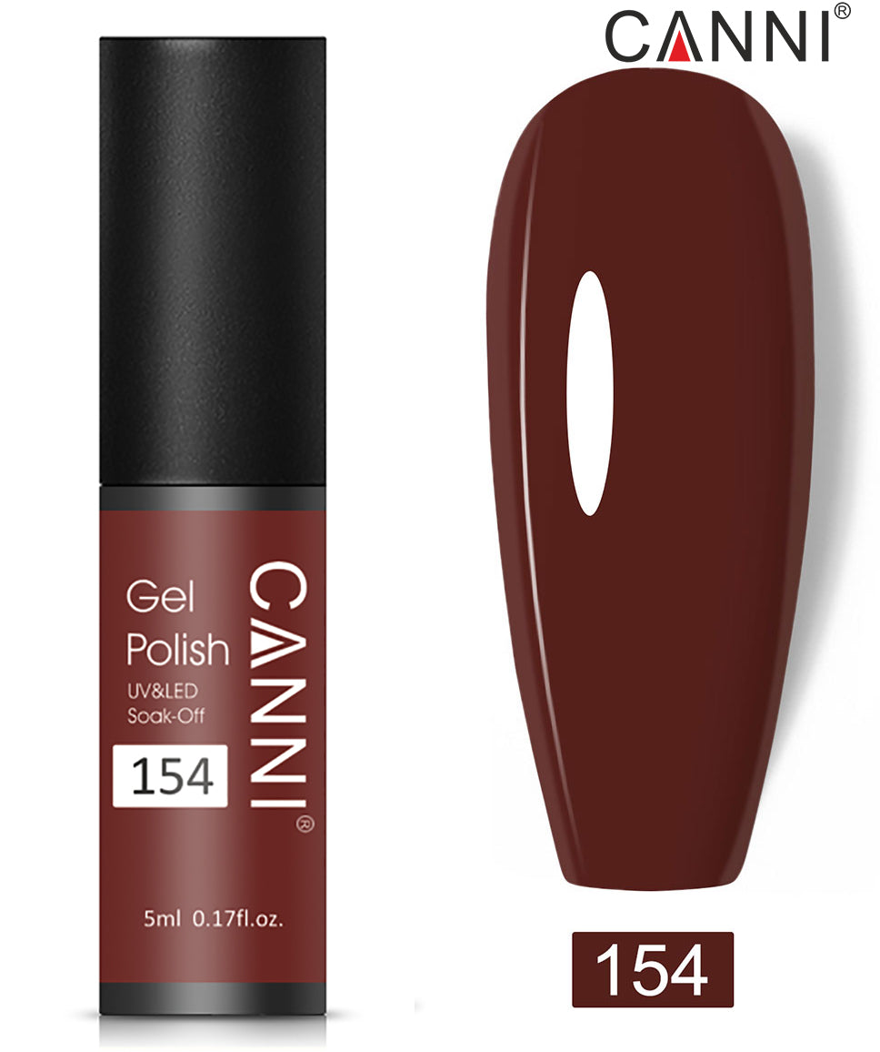 CANNI Soak Off UV Nail Gel Polish Classic 5ml - Shade 101 to 200