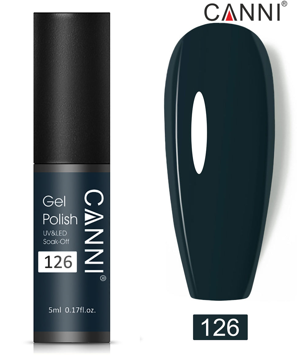 CANNI Soak Off UV Nail Gel Polish Classic 5ml - Shade 101 to 200