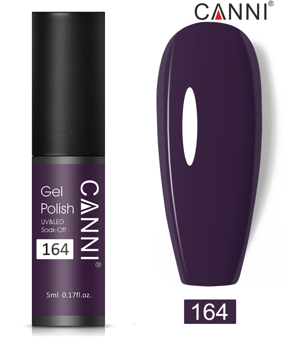 CANNI Soak Off UV Nail Gel Polish Classic 5ml - Shade 101 to 200