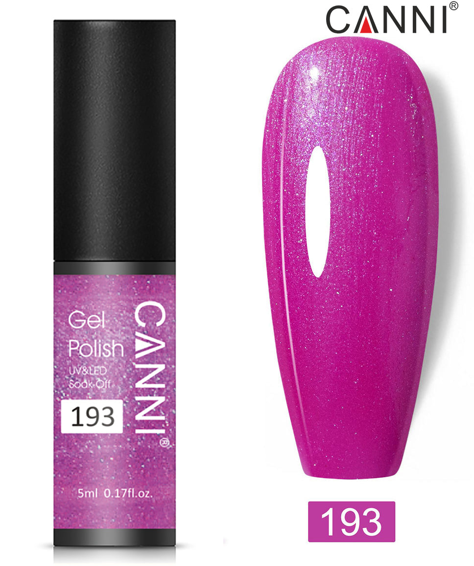 CANNI Soak Off UV Nail Gel Polish Classic 5ml - Shade 101 to 200
