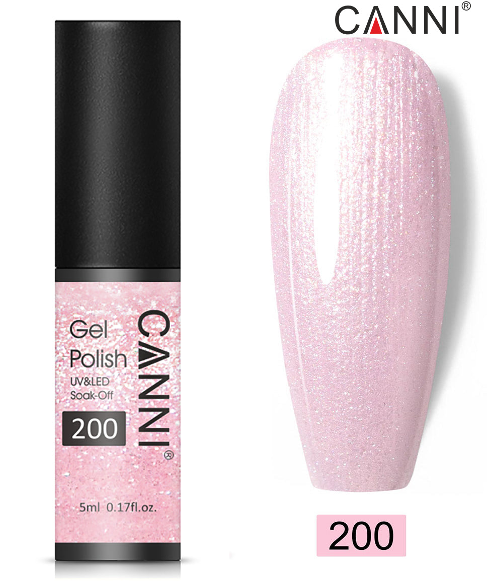 CANNI Soak Off UV Nail Gel Polish Classic 5ml - Shade 101 to 200