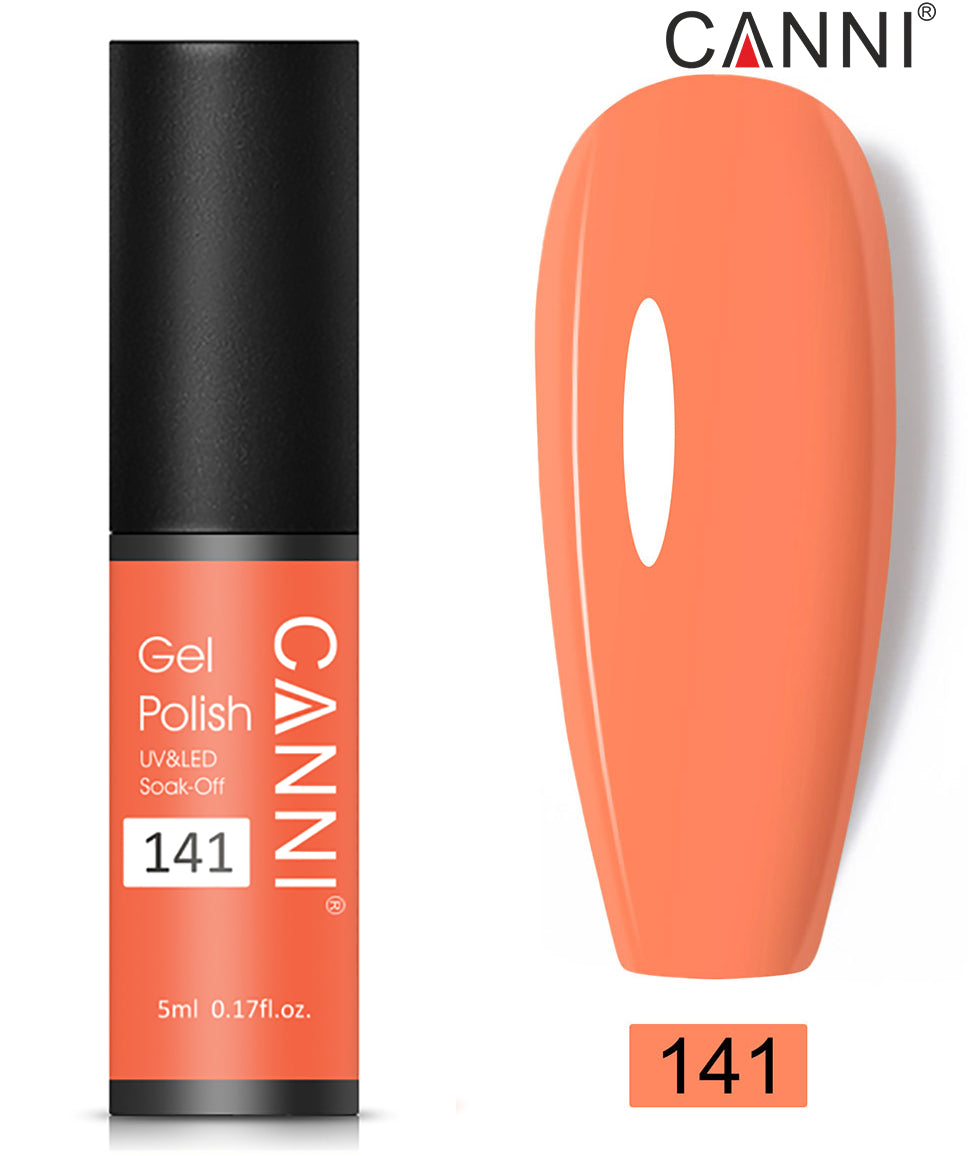 CANNI Soak Off UV Nail Gel Polish Classic 5ml - Shade 101 to 200