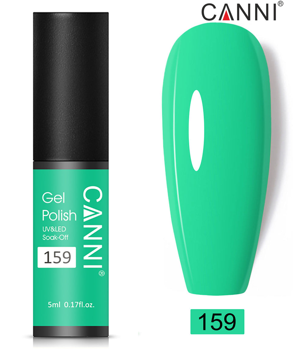 CANNI Soak Off UV Nail Gel Polish Classic 5ml - Shade 101 to 200