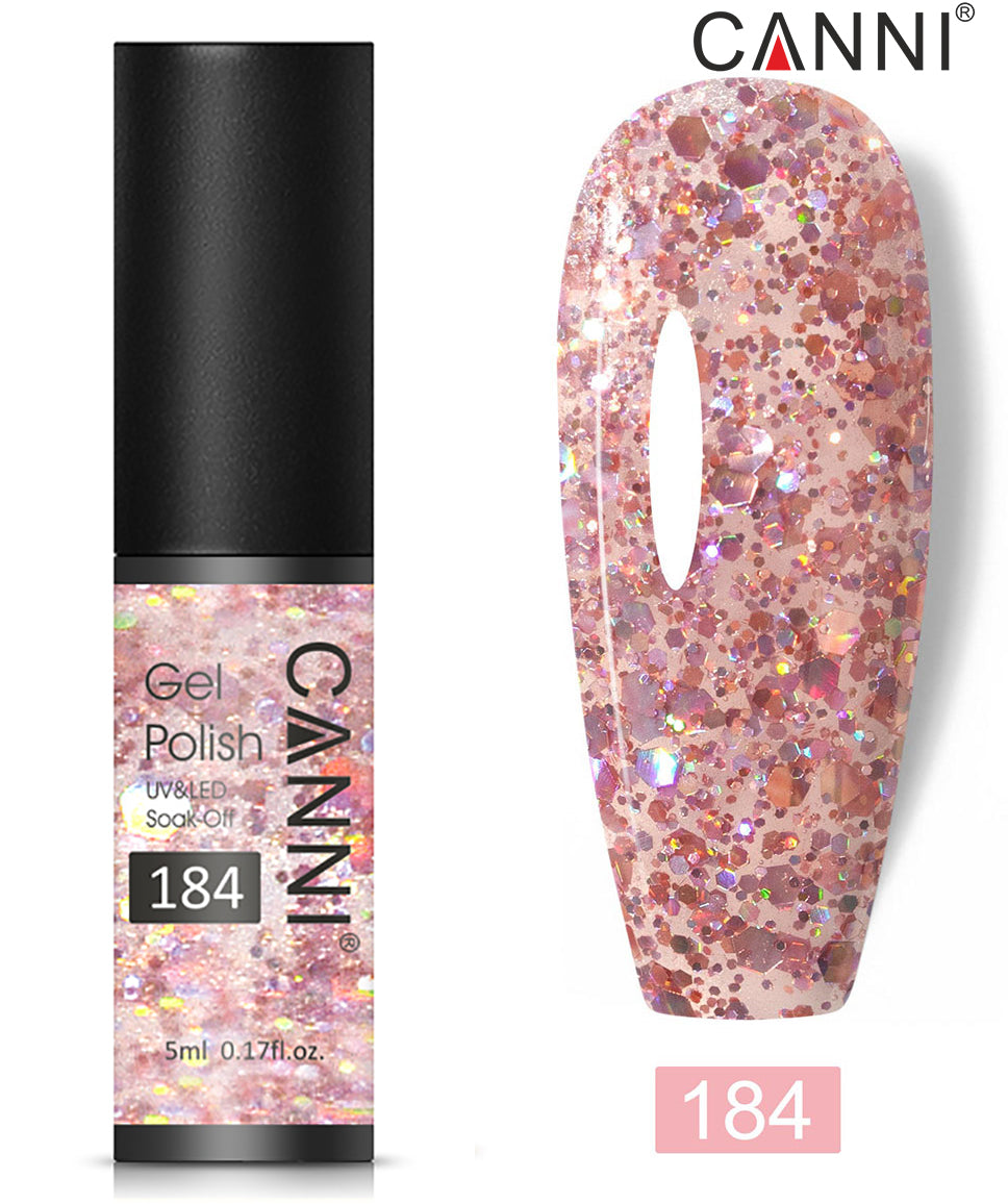 CANNI Soak Off UV Nail Gel Polish Classic 5ml - Shade 101 to 200