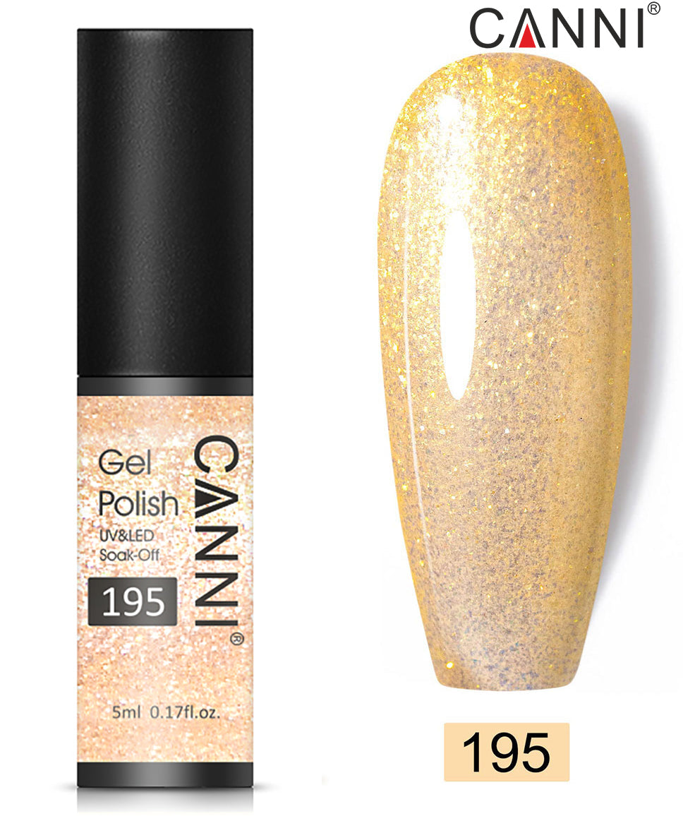 CANNI Soak Off UV Nail Gel Polish Classic 5ml - Shade 101 to 200