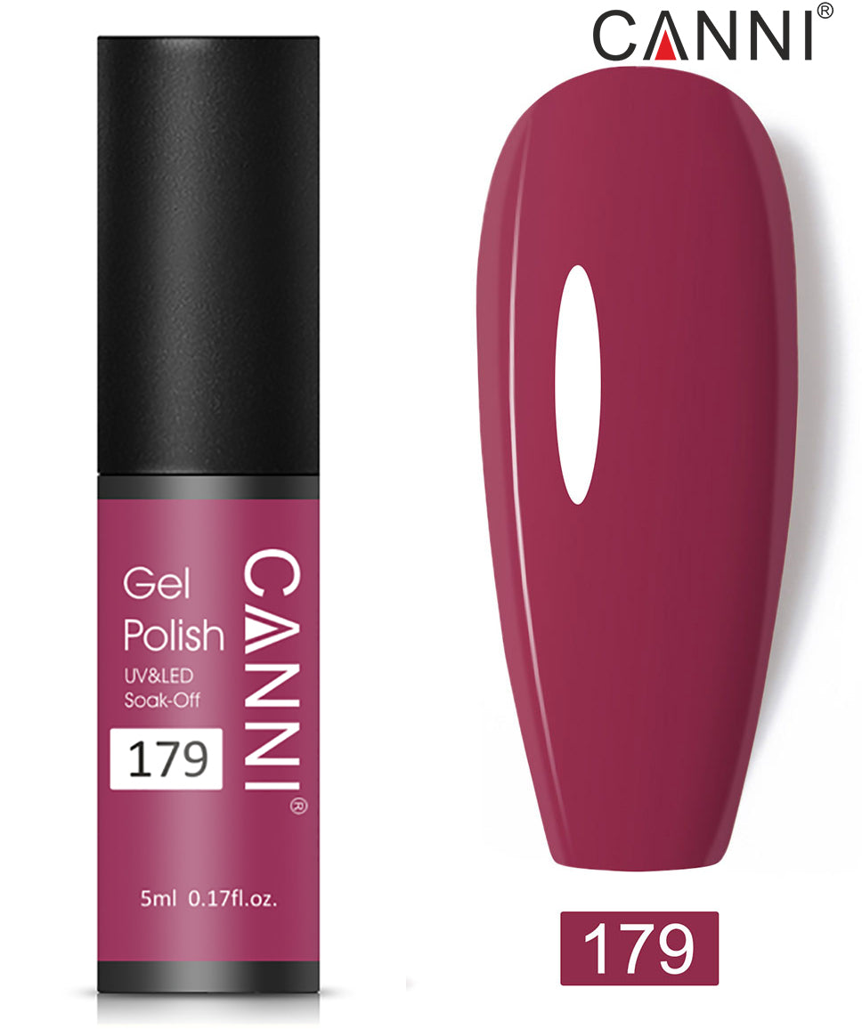 CANNI Soak Off UV Nail Gel Polish Classic 5ml - Shade 101 to 200