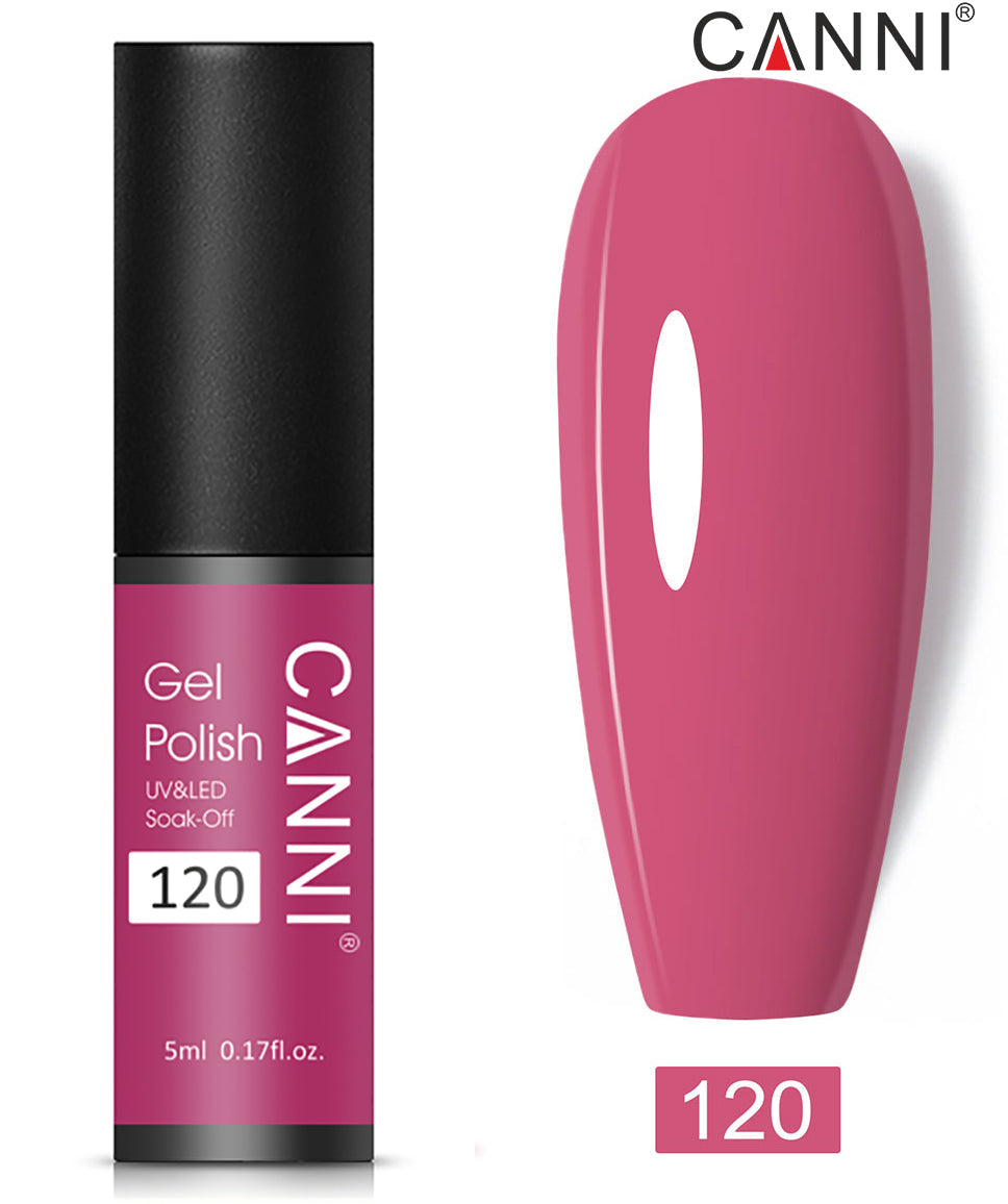CANNI Soak Off UV Nail Gel Polish Classic 5ml - Shade 101 to 200