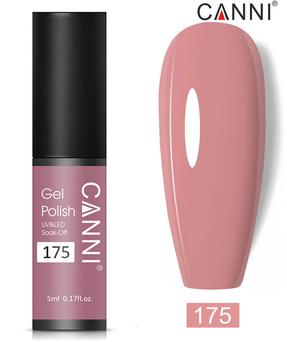 CANNI Soak Off UV Nail Gel Polish Classic 5ml - Shade 101 to 200