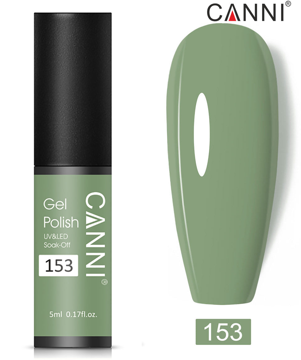 CANNI Soak Off UV Nail Gel Polish Classic 5ml - Shade 101 to 200