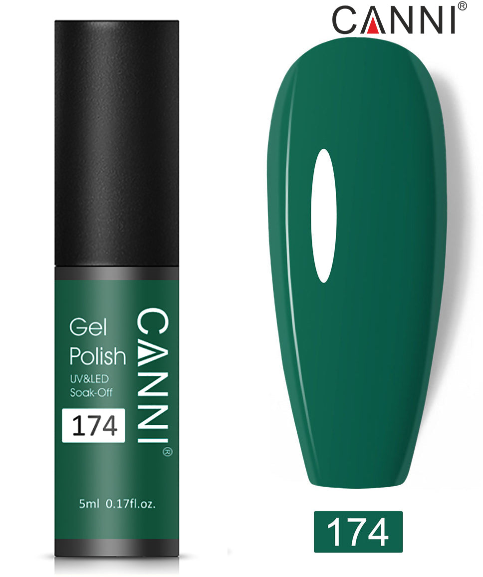 CANNI Soak Off UV Nail Gel Polish Classic 5ml - Shade 101 to 200