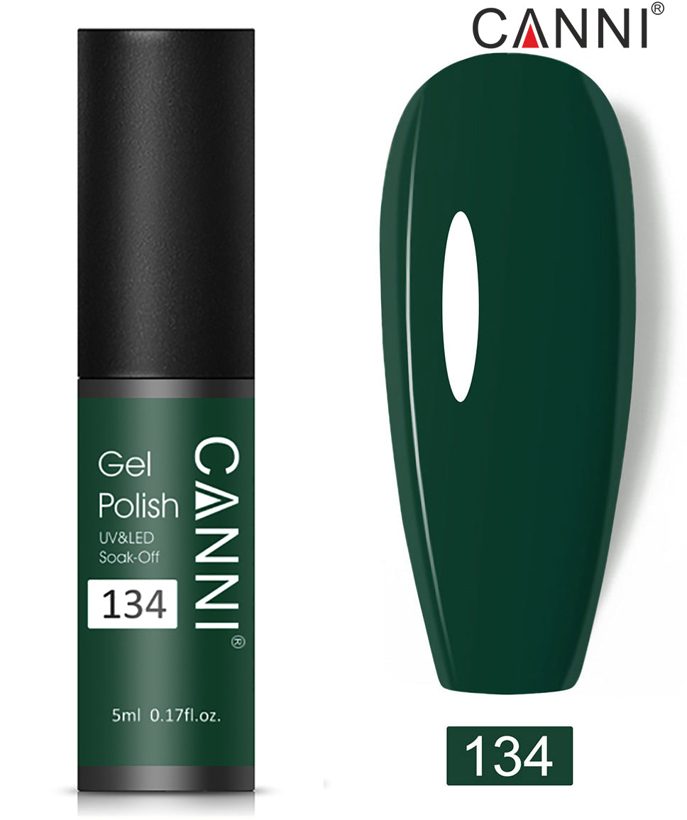 CANNI Soak Off UV Nail Gel Polish Classic 5ml - Shade 101 to 200
