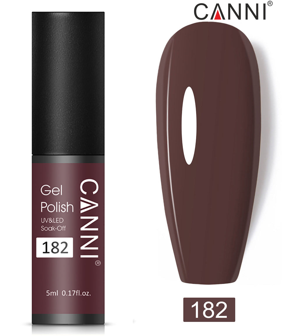 CANNI Soak Off UV Nail Gel Polish Classic 5ml - Shade 101 to 200