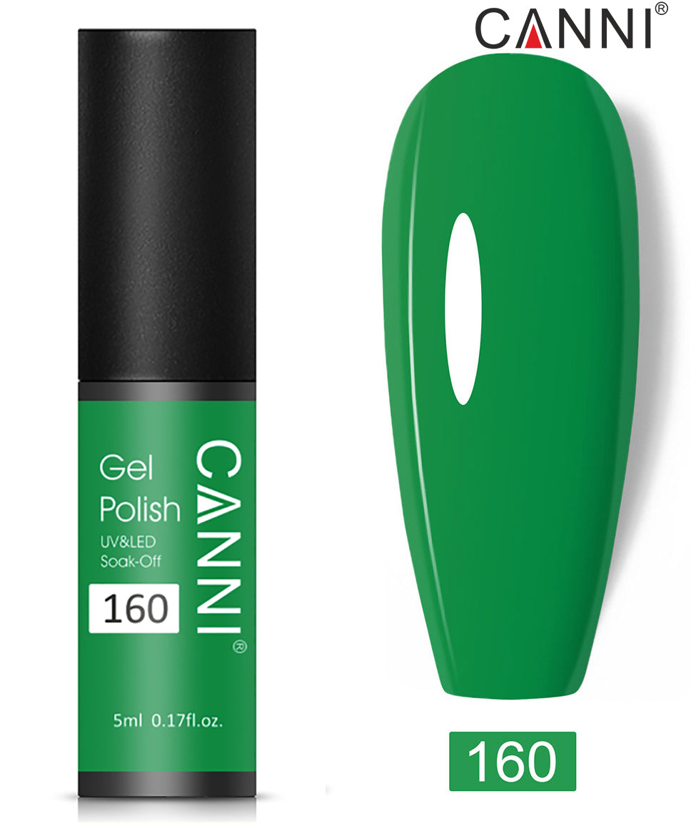 CANNI Soak Off UV Nail Gel Polish Classic 5ml - Shade 101 to 200