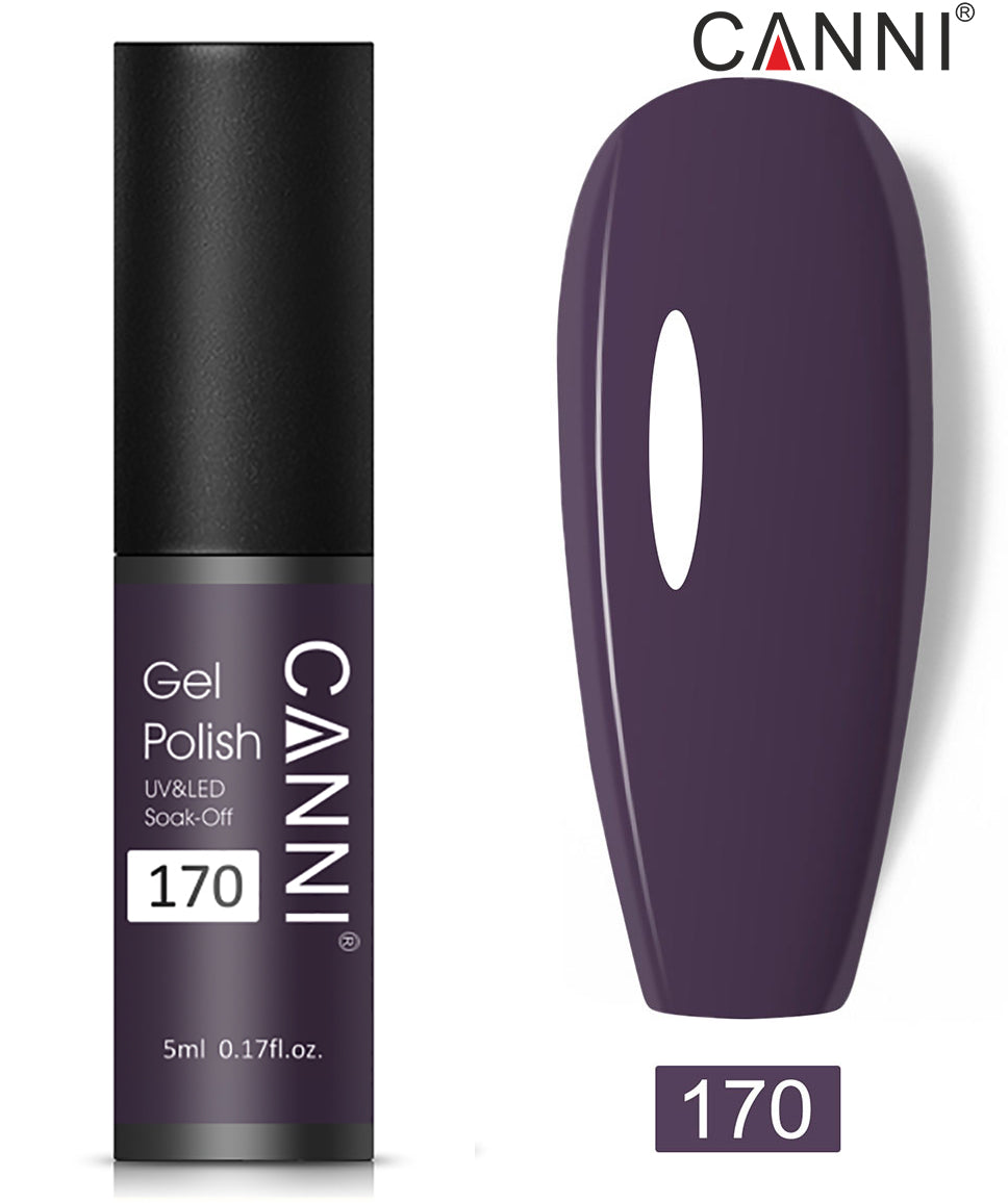 CANNI Soak Off UV Nail Gel Polish Classic 5ml - Shade 101 to 200
