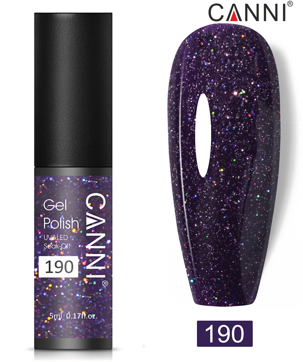 CANNI Soak Off UV Nail Gel Polish Classic 5ml - Shade 101 to 200