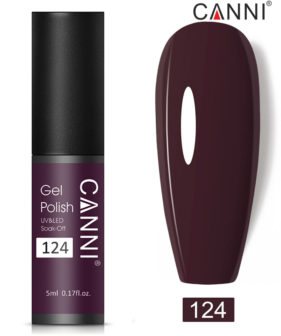CANNI Soak Off UV Nail Gel Polish Classic 5ml - Shade 101 to 200