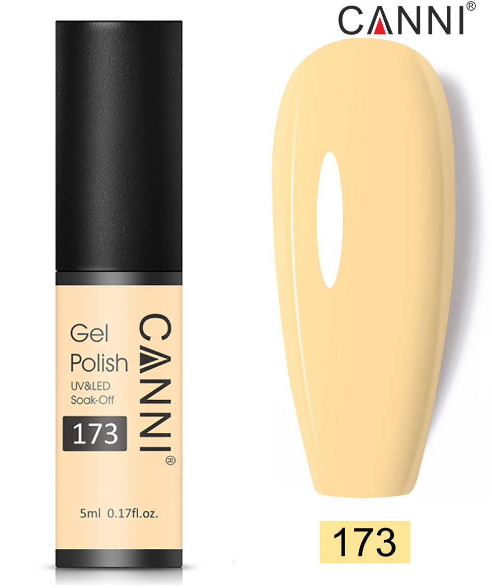 CANNI Soak Off UV Nail Gel Polish Classic 5ml - Shade 101 to 200