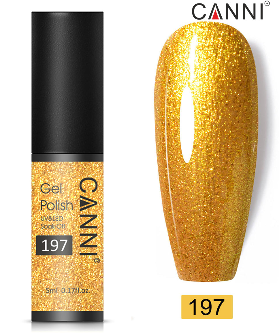CANNI Soak Off UV Nail Gel Polish Classic 5ml - Shade 101 to 200