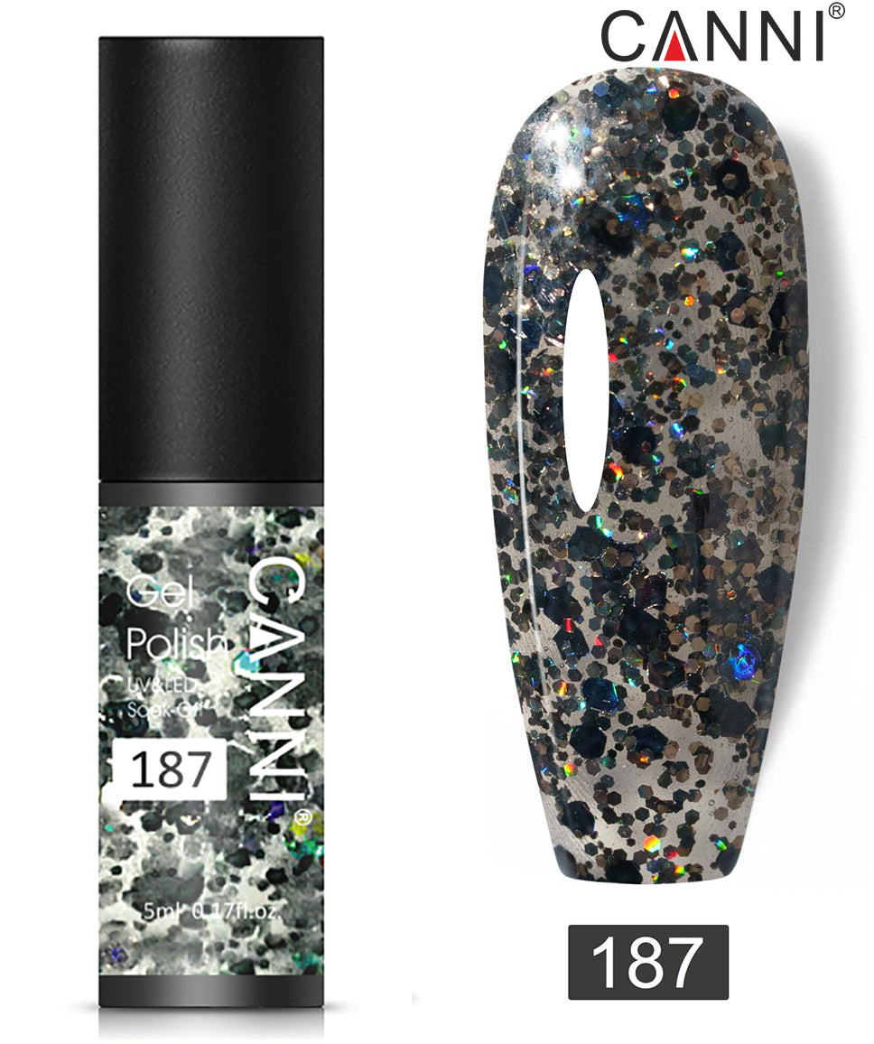 CANNI Soak Off UV Nail Gel Polish Classic 5ml - Shade 101 to 200