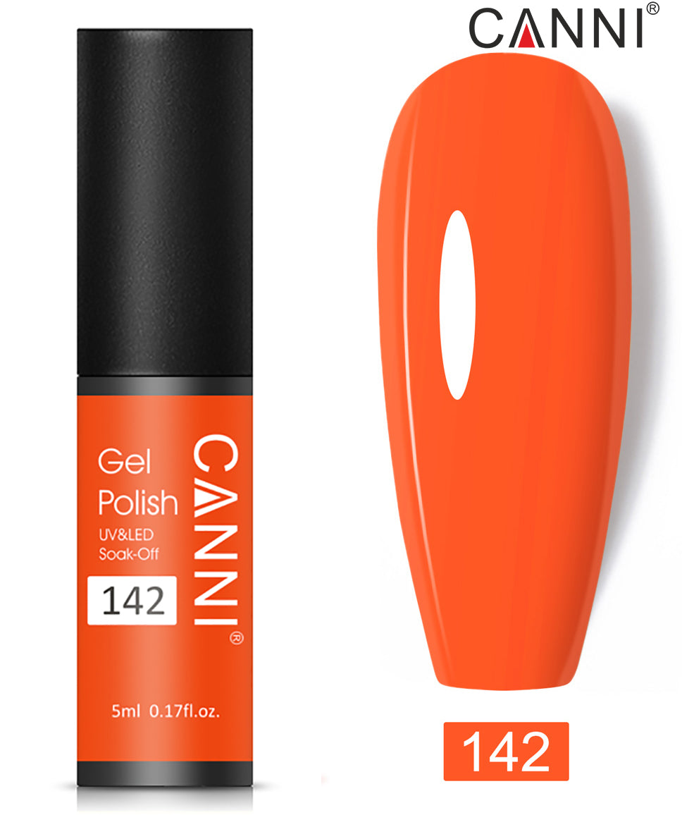 CANNI Soak Off UV Nail Gel Polish Classic 5ml - Shade 101 to 200