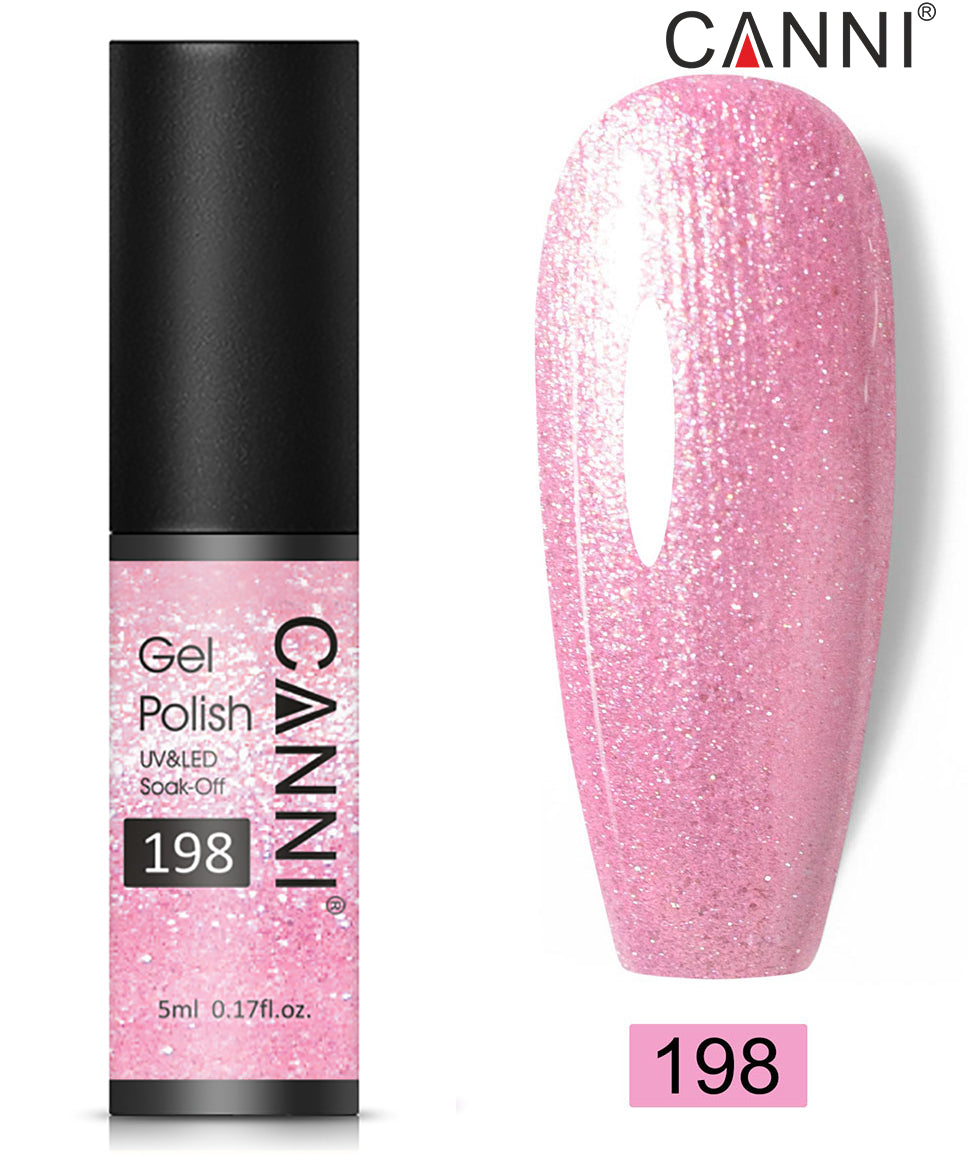 CANNI Soak Off UV Nail Gel Polish Classic 5ml - Shade 101 to 200
