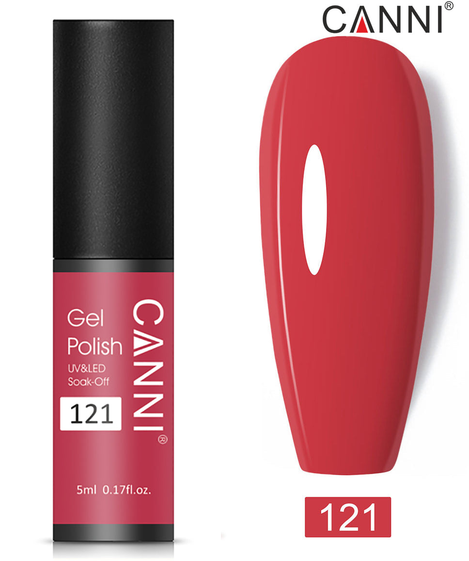 CANNI Soak Off UV Nail Gel Polish Classic 5ml - Shade 101 to 200