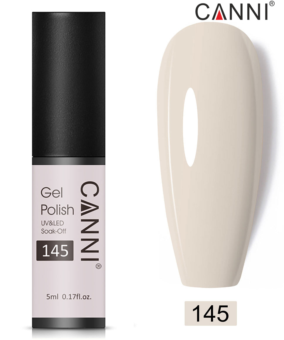 CANNI Soak Off UV Nail Gel Polish Classic 5ml - Shade 101 to 200