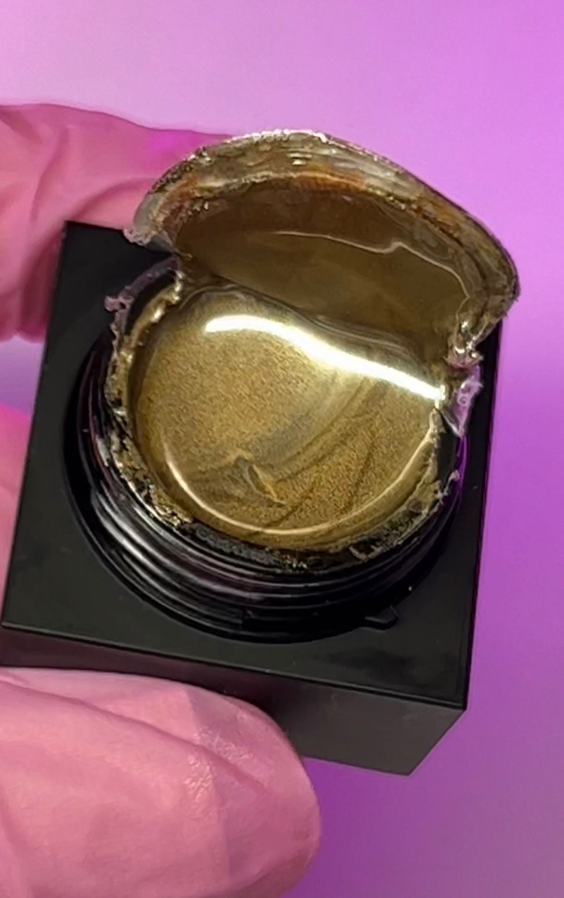 CANNI® Sparkling Metallic Mirror Gel Nail Polish Gold / Silver