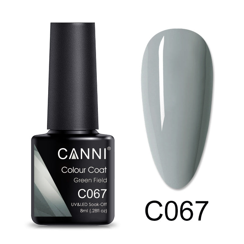 CANNI UV/LED Nail Gel Bundle of 6 bottles - Green Field Series for nature-inspired nails