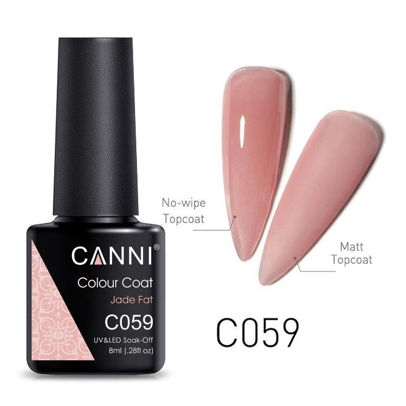 CANNI UV / LED Nail Gel Bundle of 6 bottles - Jade Fat Series