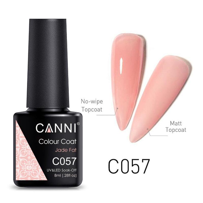 CANNI UV / LED Nail Gel Bundle of 6 bottles - Jade Fat Series