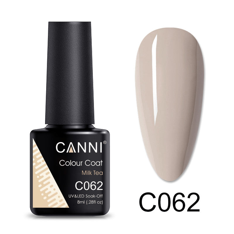 CANNI UV / LED Nail Gel Bundle of 6 bottles - Milk Tea Series