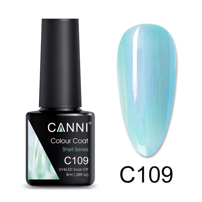 CANNI UV / LED Nail Gel Bundle of 6 bottles - Shell Series