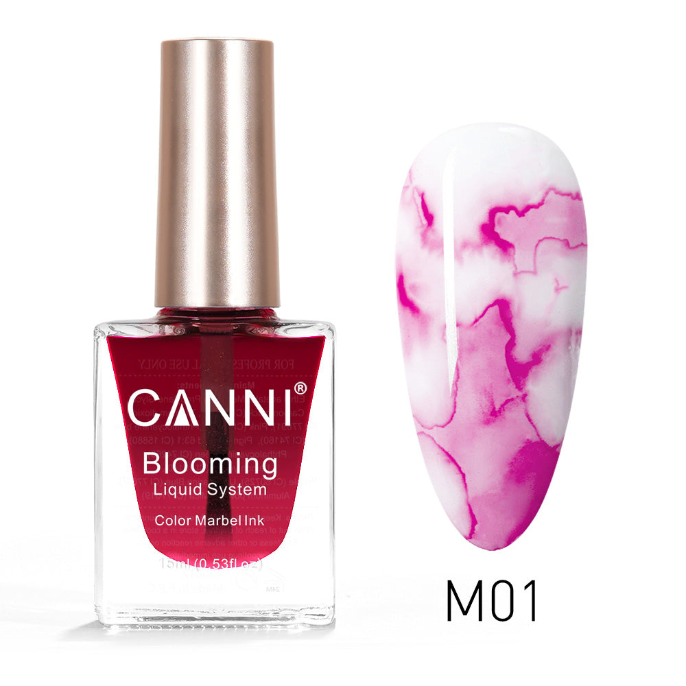 CANNI Water Colour Blooming Nail Polish Ink Liquid - 15ml