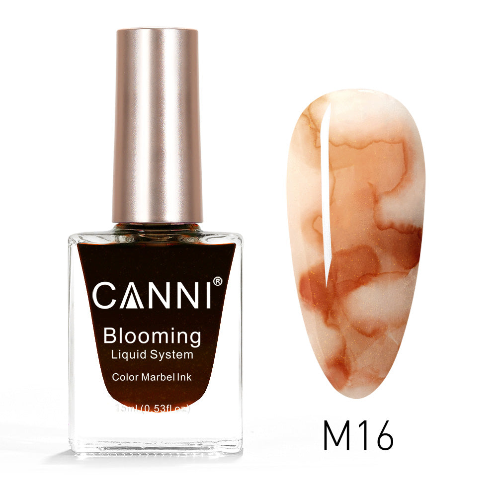 CANNI Water Colour Blooming Nail Polish Ink Liquid - 15ml