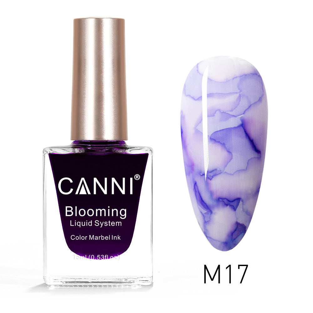 CANNI Water Colour Blooming Nail Polish Ink Liquid - 15ml