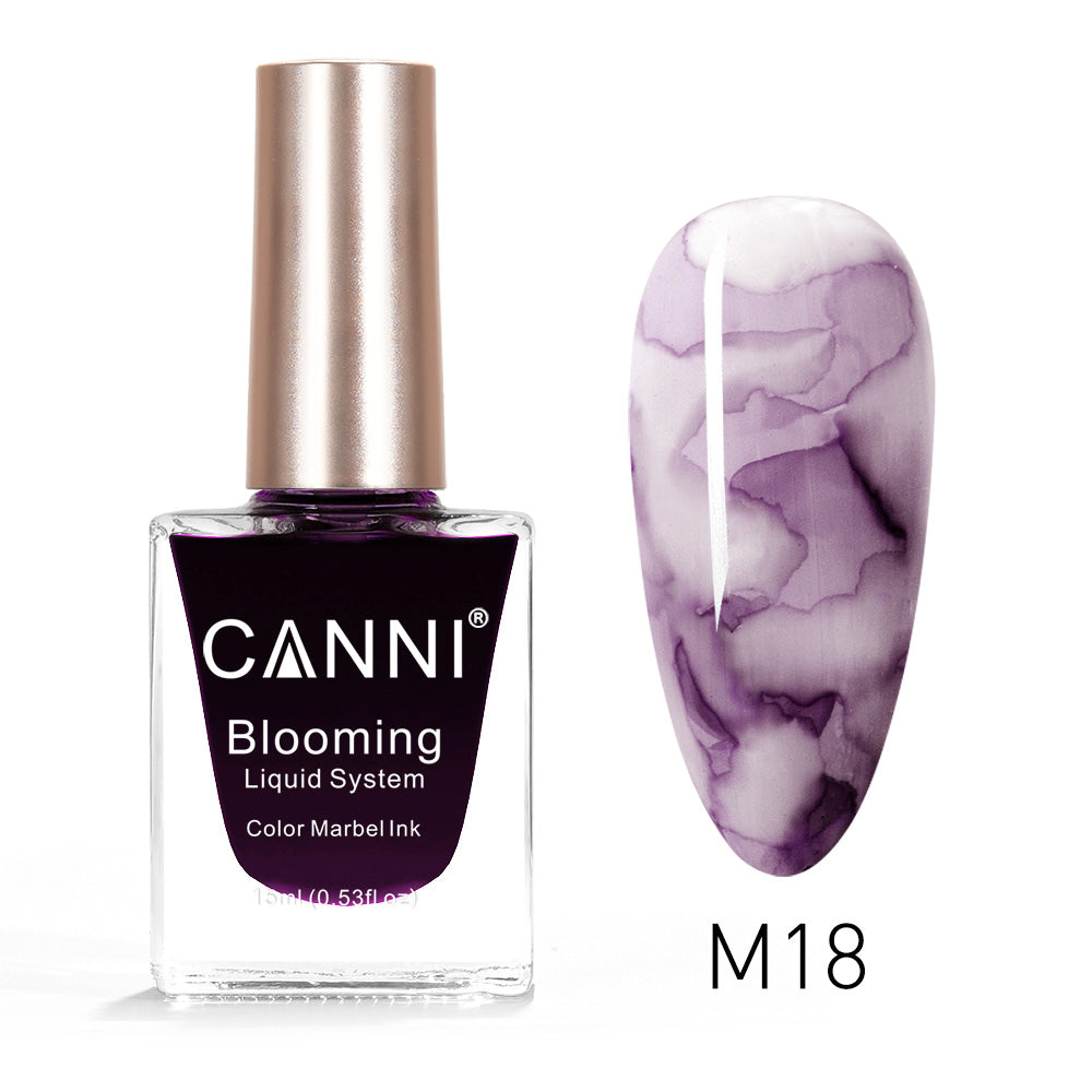 CANNI Water Colour Blooming Nail Polish Ink Liquid - 15ml