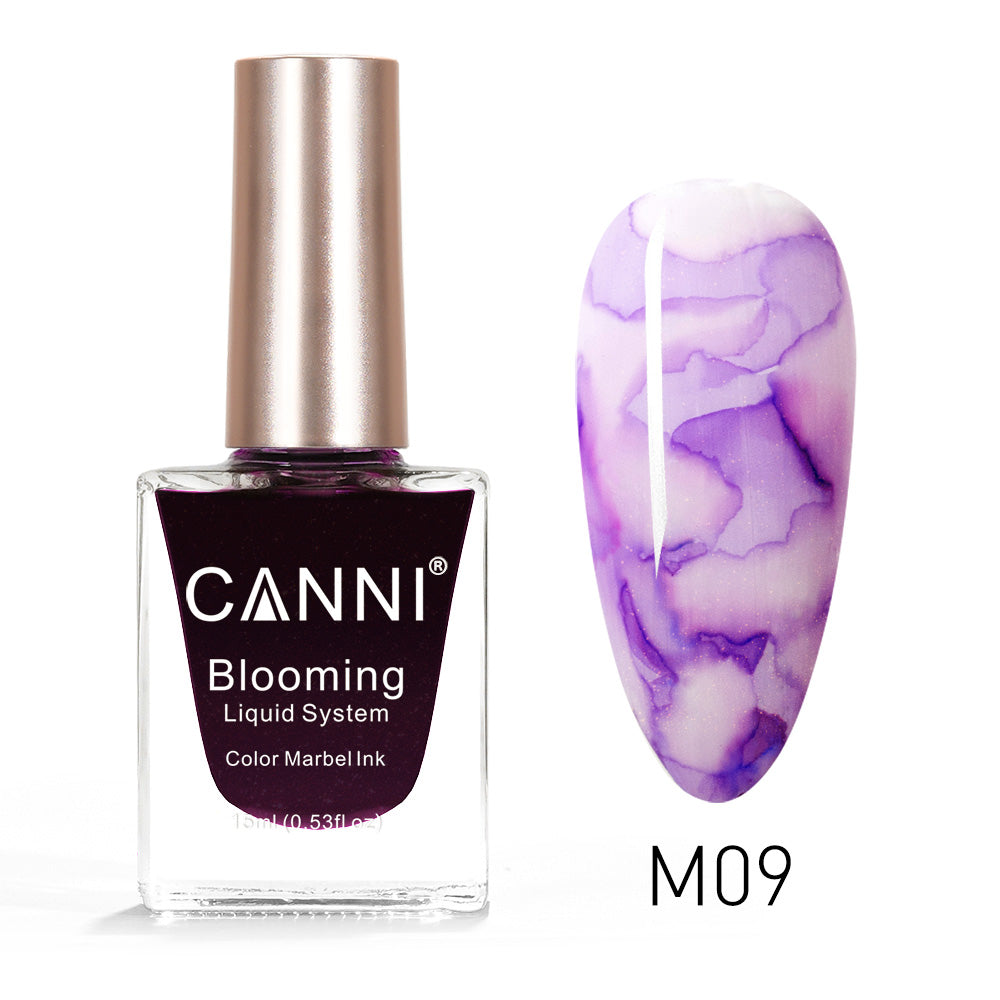 CANNI Water Colour Blooming Nail Polish Ink Liquid - 15ml