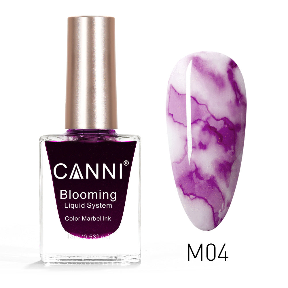 CANNI Water Colour Blooming Nail Polish Ink Liquid - 15ml