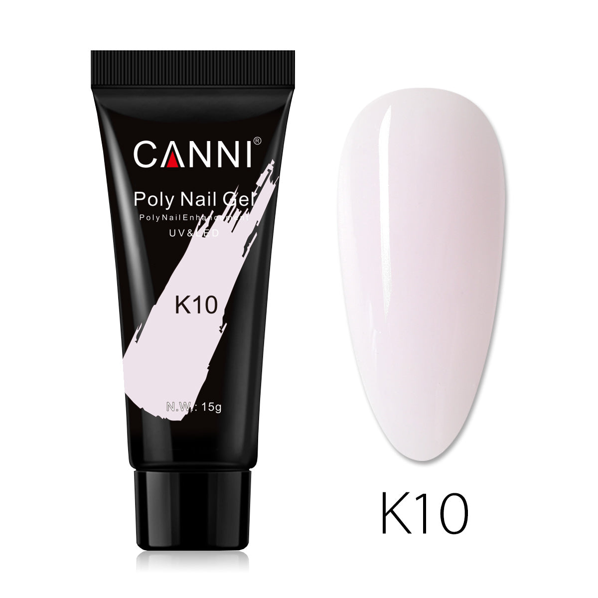 CANNI 15ml Poly Gel UV LED Soak Off Nail Extension Builder Gel False Nails